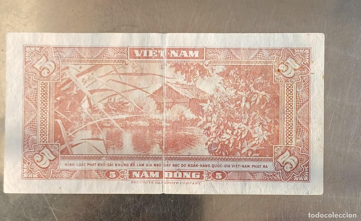 Billetes extranjeros: Vietnam 5 dong 356617 - Foto 4