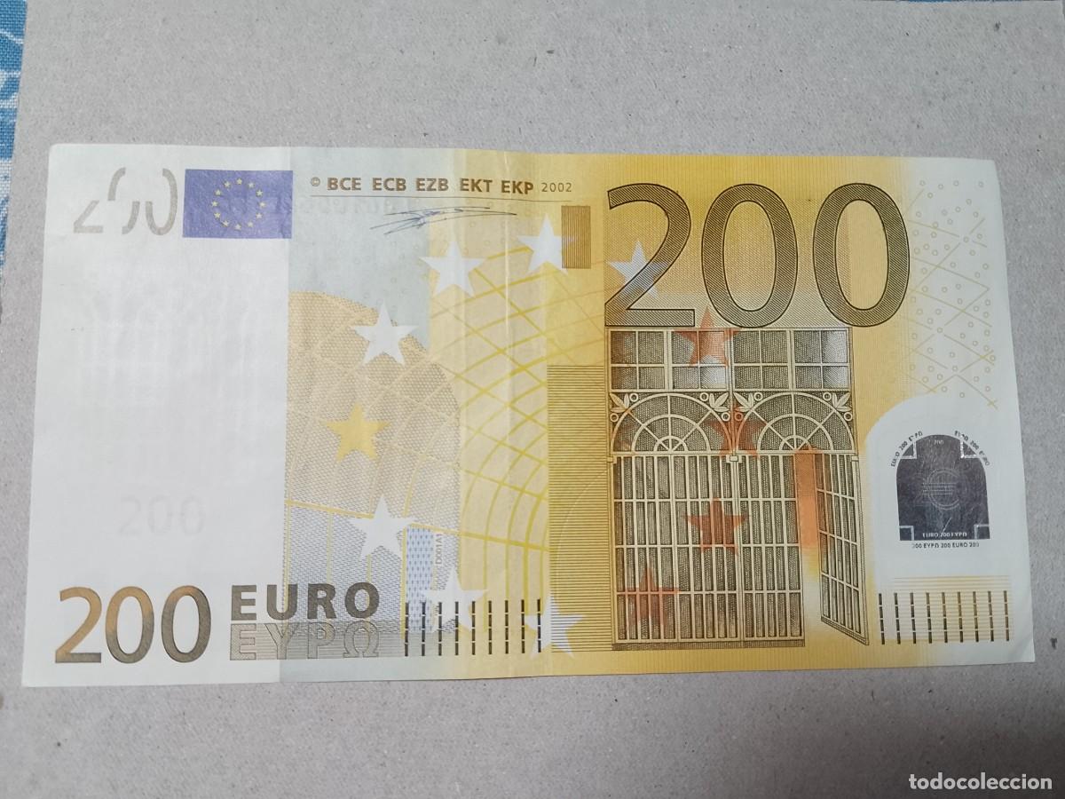 Billetes extranjeros: 200 EURO FINLANDIA(L), D001A1, Duisenberg, sehr scarce,first platte,XF+/aUNC