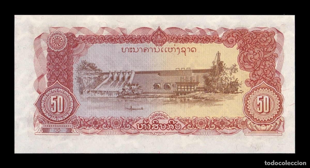 Billetes extranjeros: Laos 20 Kip 1979 Pick 29b Sc Unc - Foto 2