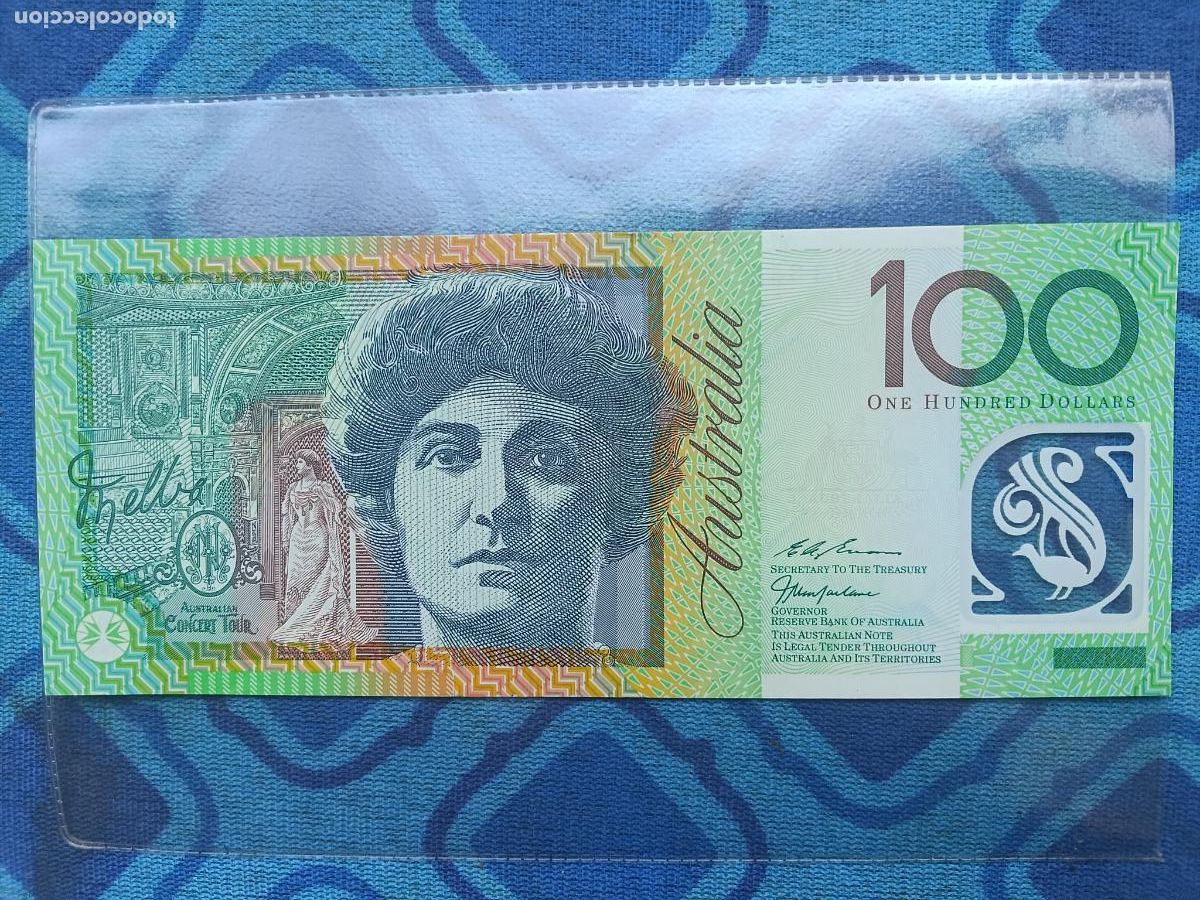 Billetes extranjeros: Australia 100 dollars aUNC SC- 1999 P# 55b Pol&iacute;mero