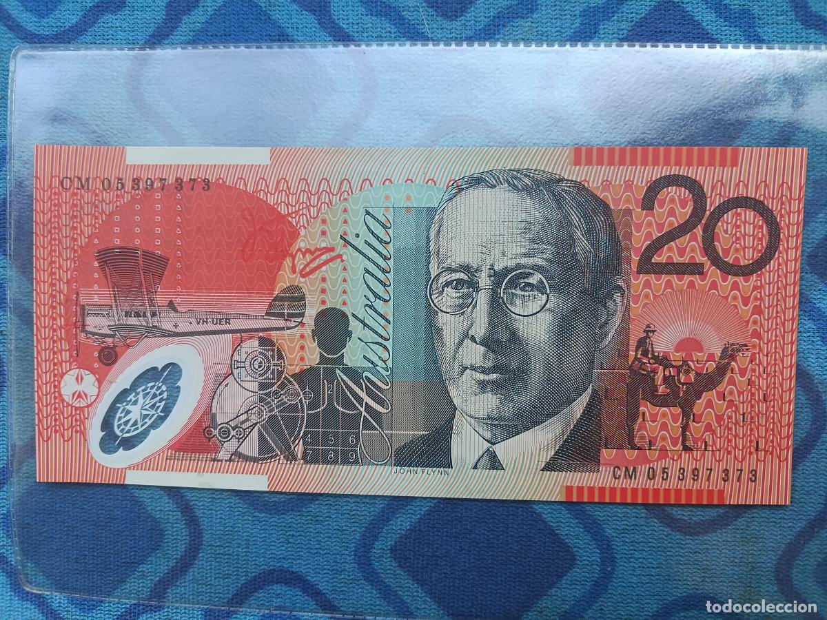 Billetes extranjeros: Australia 20 dollars 2005 aUNC SC-. Pol&iacute;mero