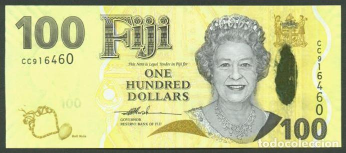 Billetes extranjeros: FIJI (FIYI). 100 $ (2007). H&iacute;brido. Pick 114. S/C.