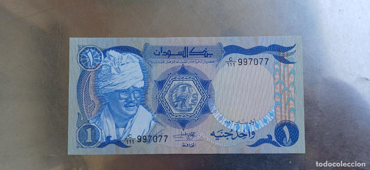 Billetes extranjeros: Sudan billete 1 libra