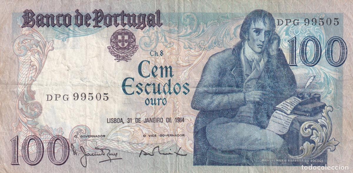 Billetes extranjeros: CRBX2196 BILLETE PORTUGAL 100 ESCUDOS 1980 USADO