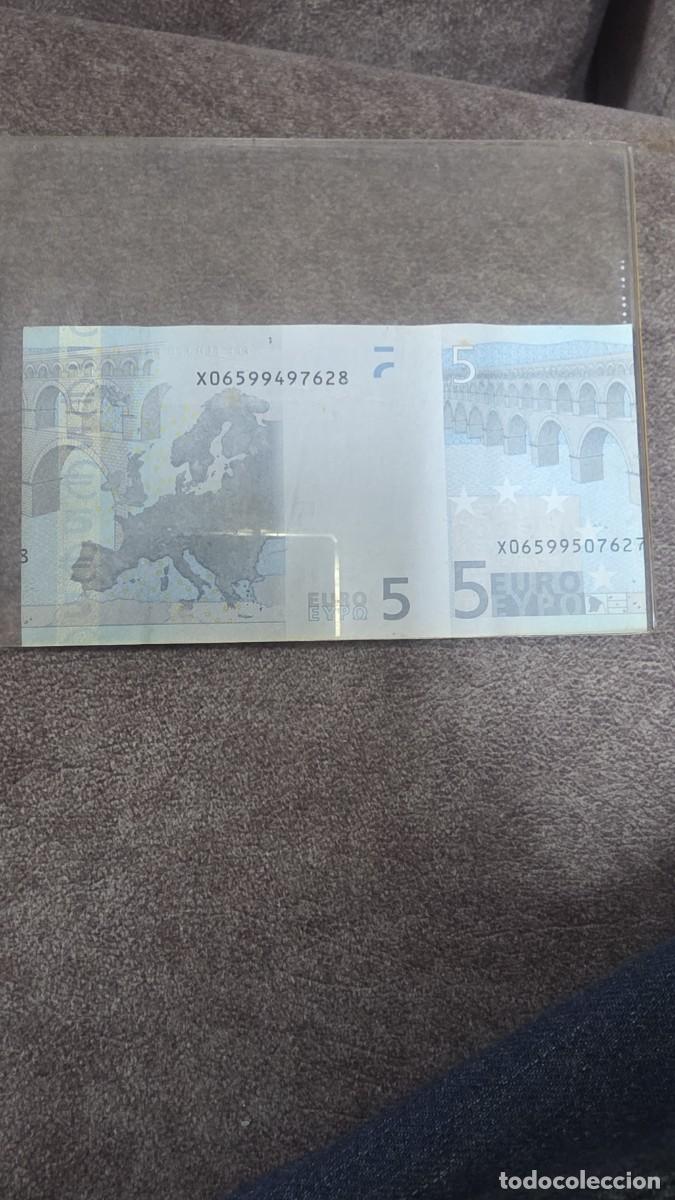 Billetes extranjeros: Billete defecto de corte - Foto 2