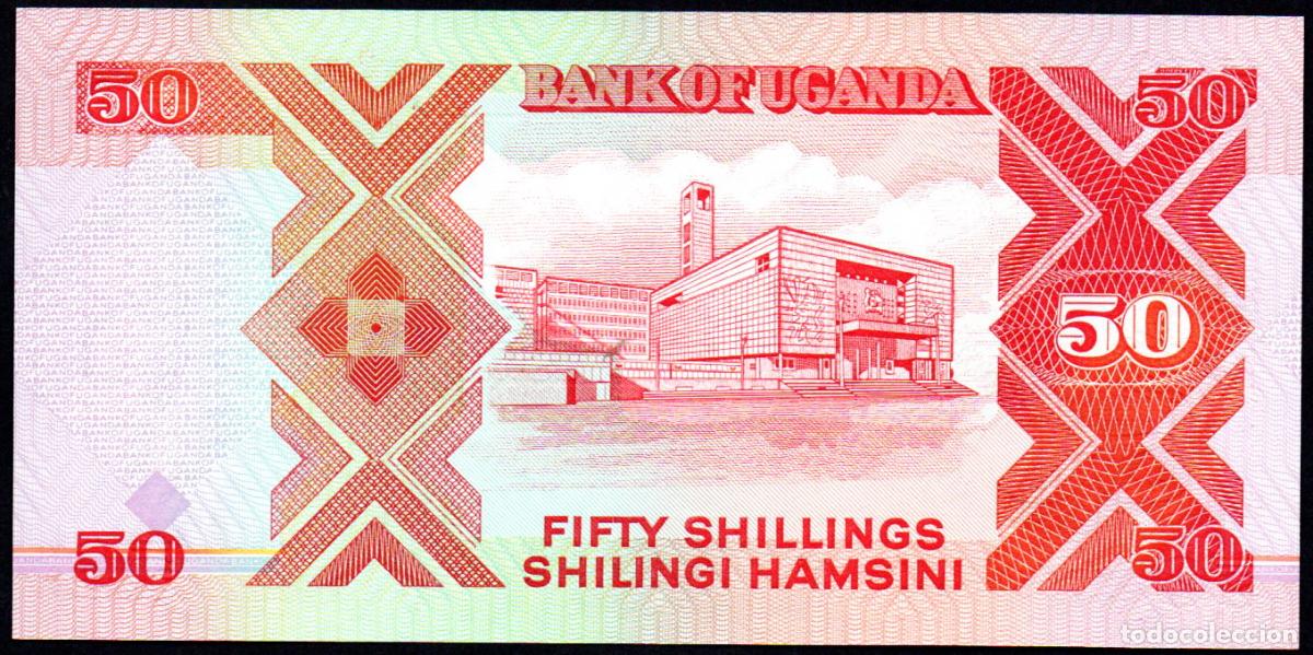 Billetes extranjeros: UGANDA - 50 SHILLING - Pick.30 - S/C - Foto 2