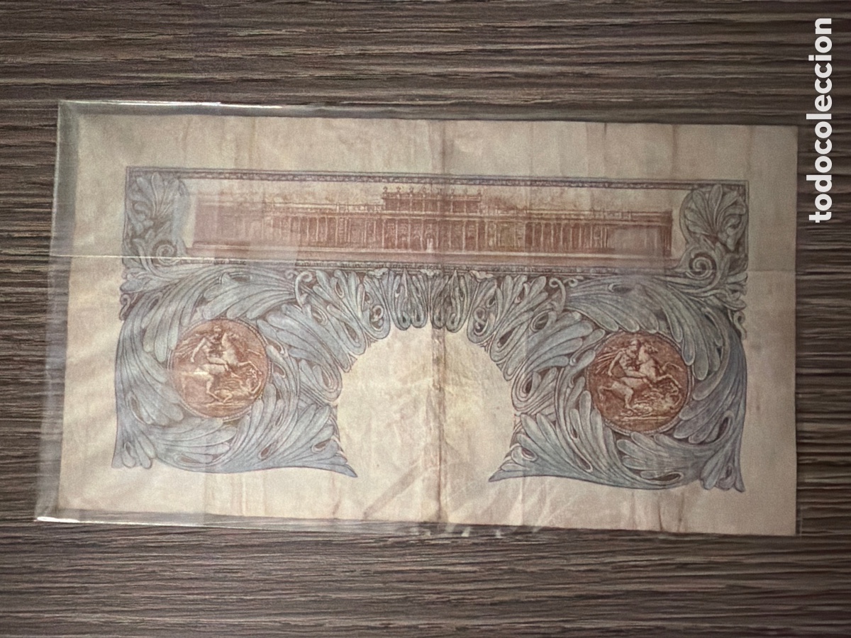 Billetes extranjeros: Inglaterra &ndash; 1 Libra &ndash; 1914 &ndash; Bradbury - Foto 2