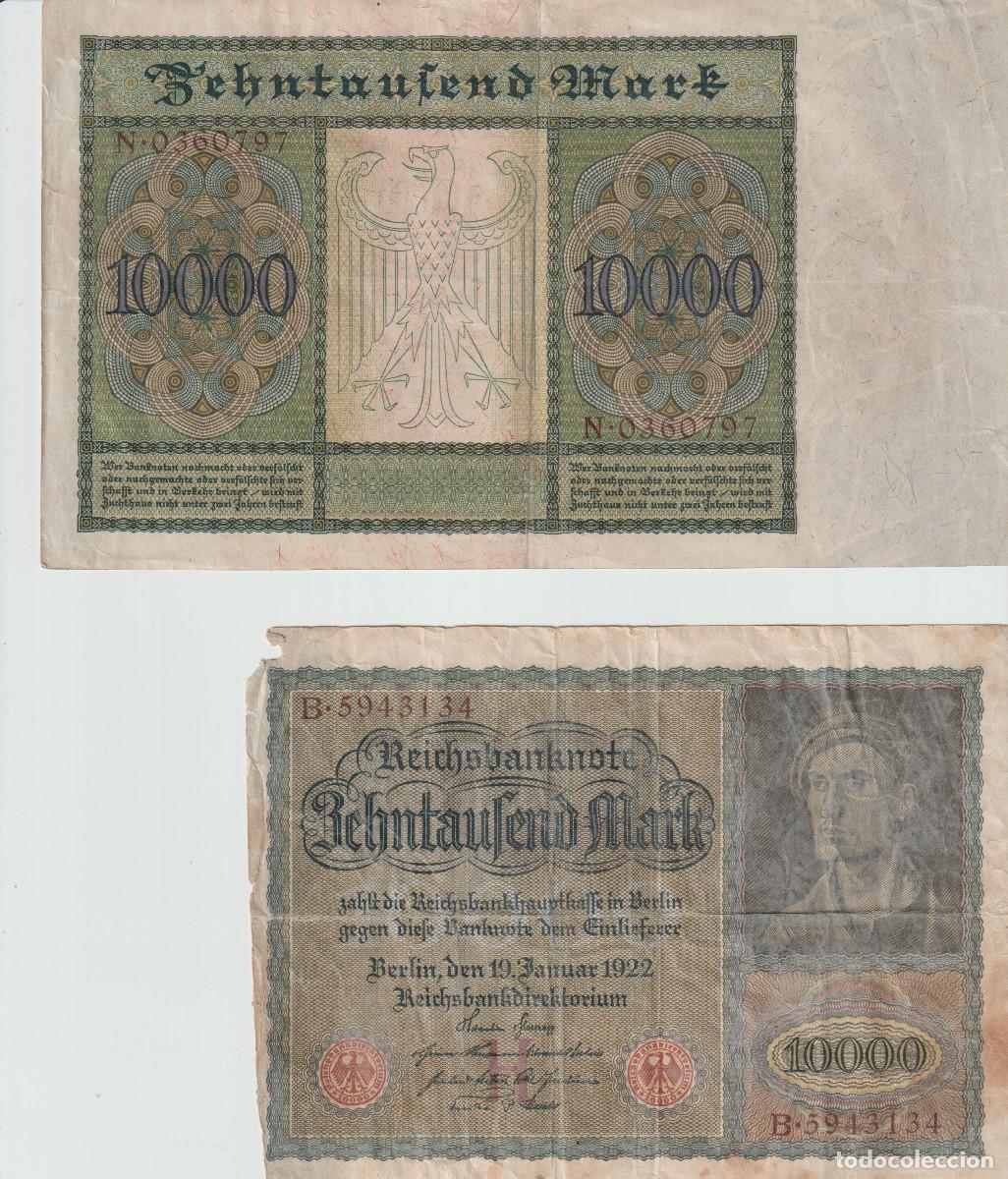 Billetes extranjeros: billetes de alemania 1922 (1)