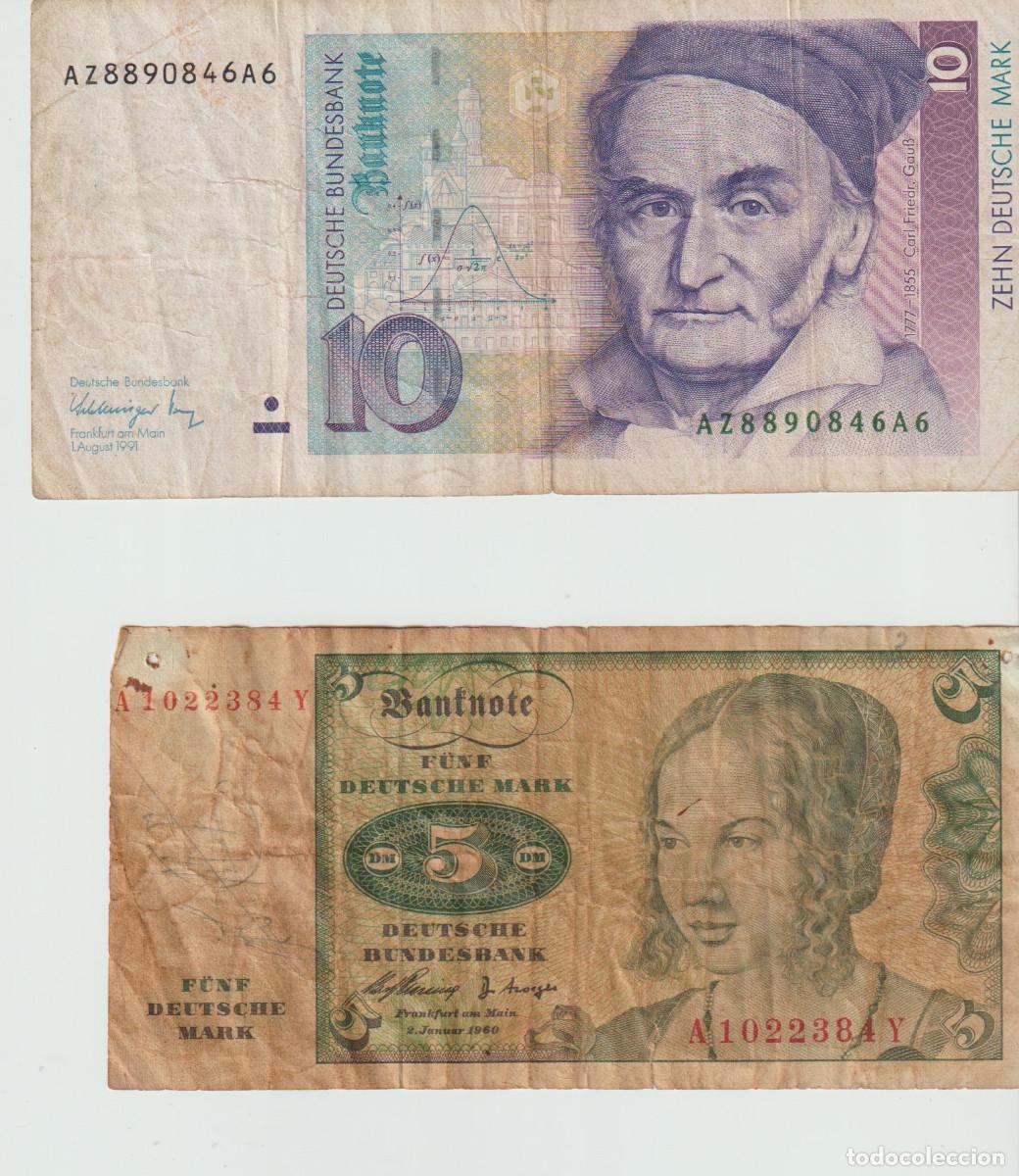 Billetes extranjeros: billetes de alemania (2)