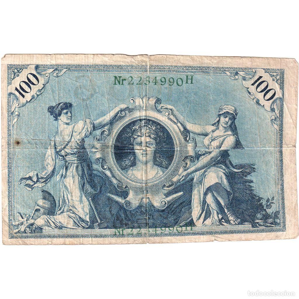 Billetes extranjeros: [#1296802] Alemania, 100 Mark, 1908-02-07, BC - Foto 2