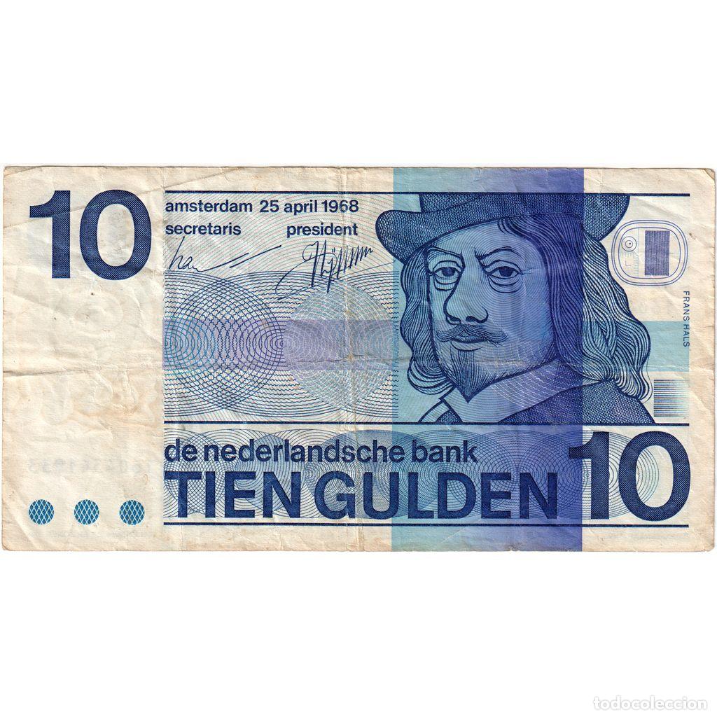 Billetes extranjeros: [#1515747] Pa&iacute;ses Bajos, 10 Gulden, 1968-04-25, BC