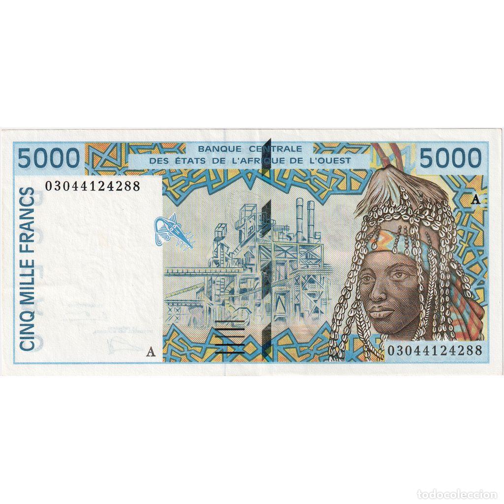 Billetes extranjeros: [#1185396] Estados del &Aacute;frica Occidental, 5000 Francs, EBC