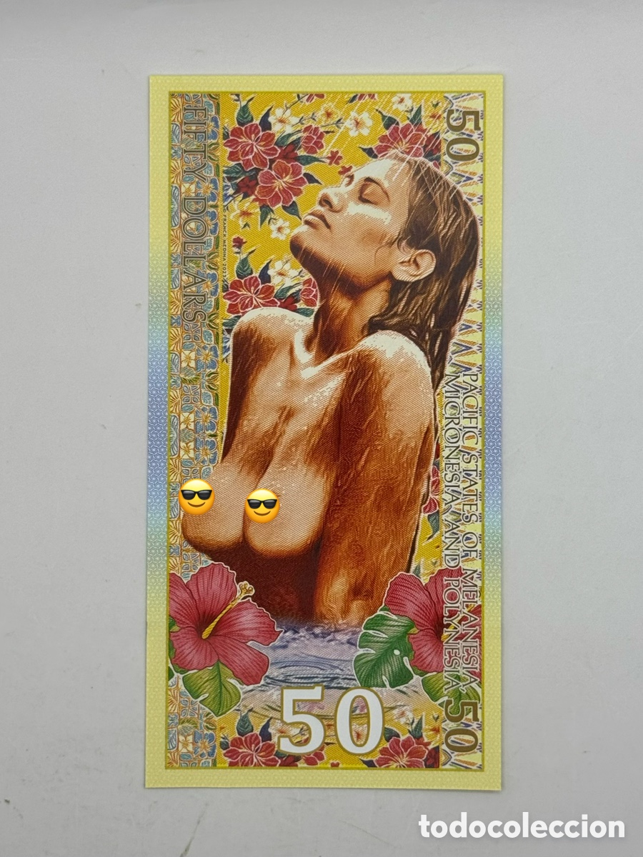 Billetes extranjeros: 50$ States Pacific of Melanesia