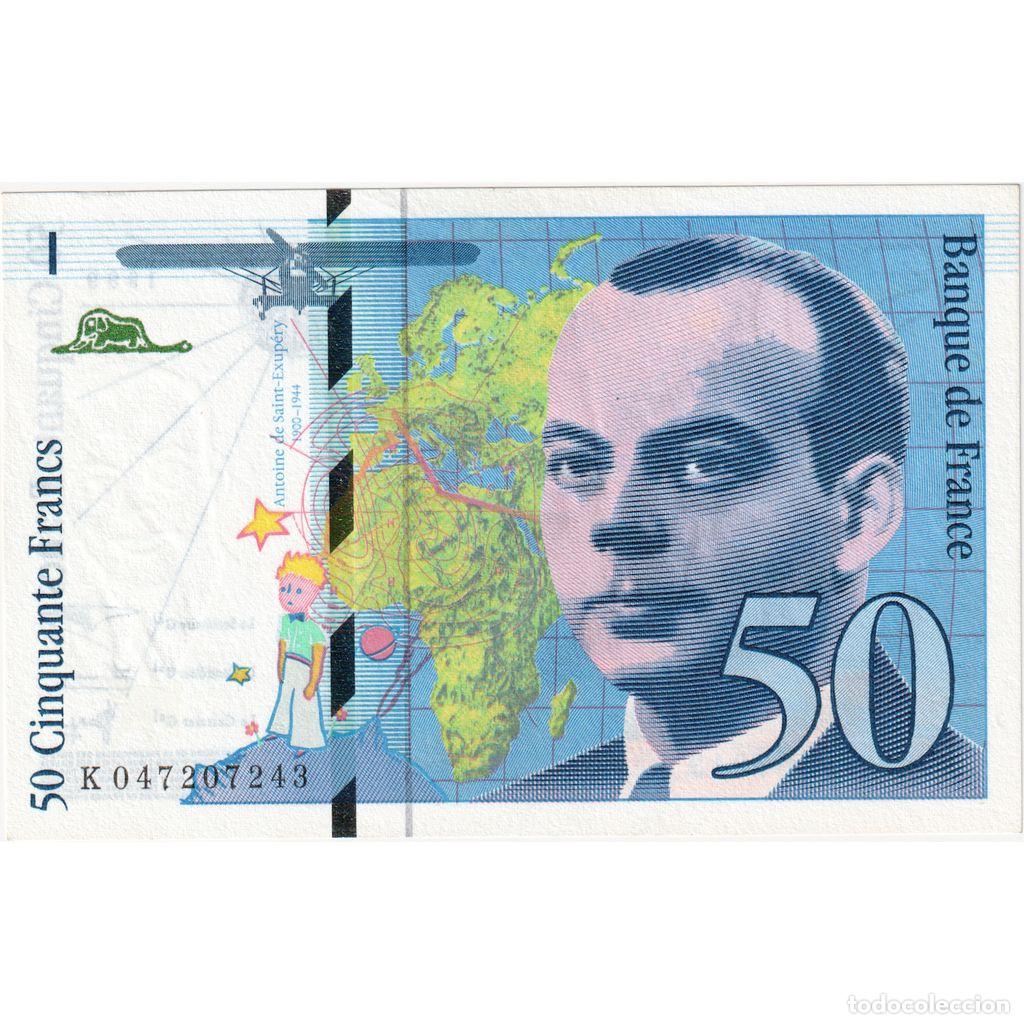 Billetes extranjeros: [#1232999] Francia, 50 Francs, St Exup&eacute;ry, 1997, K047207243, UNC