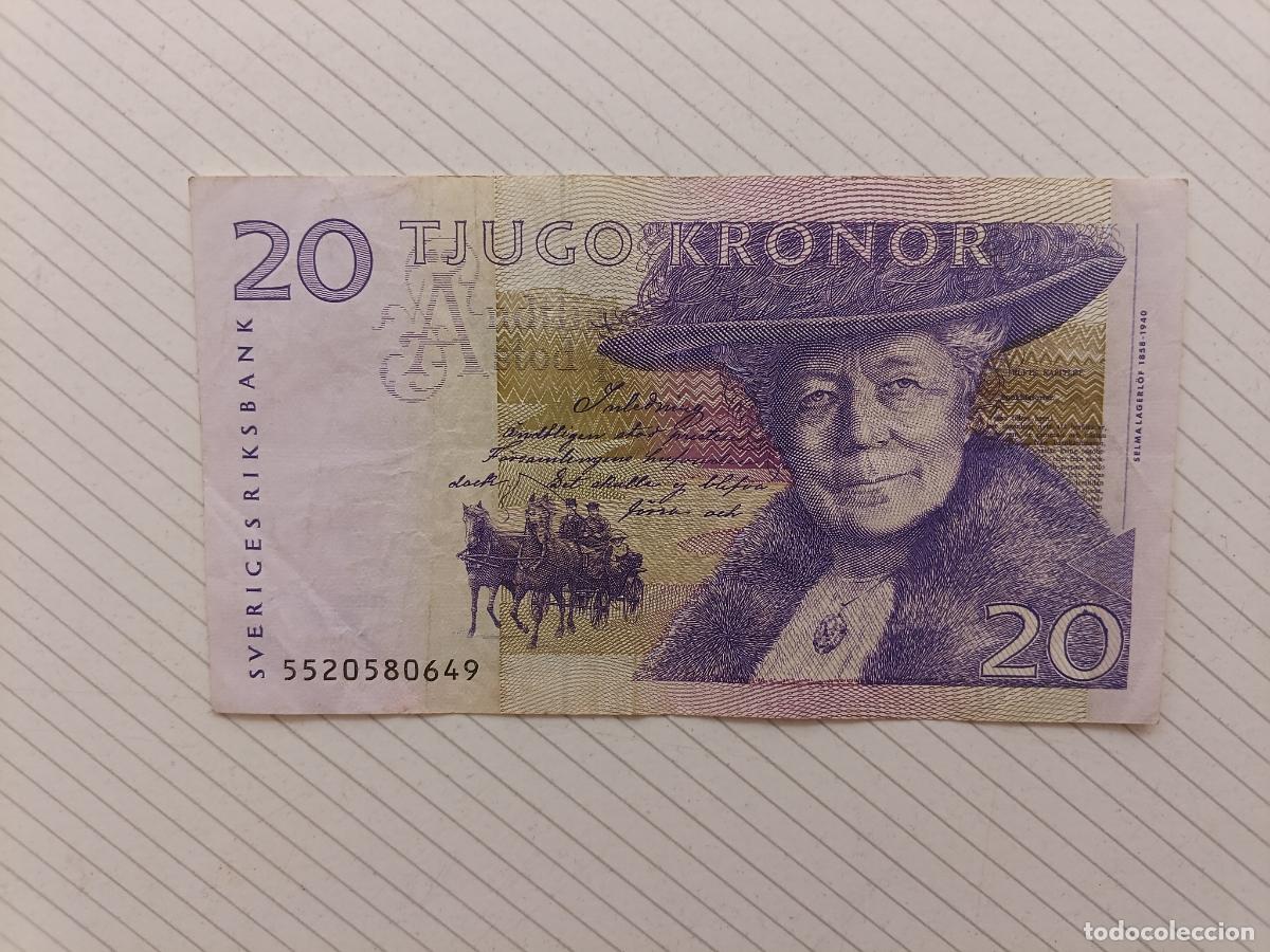 Billetes extranjeros: SWEDEN SUECIA 20 KRONOR 2006