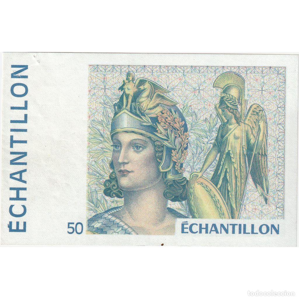 Billetes extranjeros: [#337056] Francia, 50 Francs, &eacute;chantillon, MBC