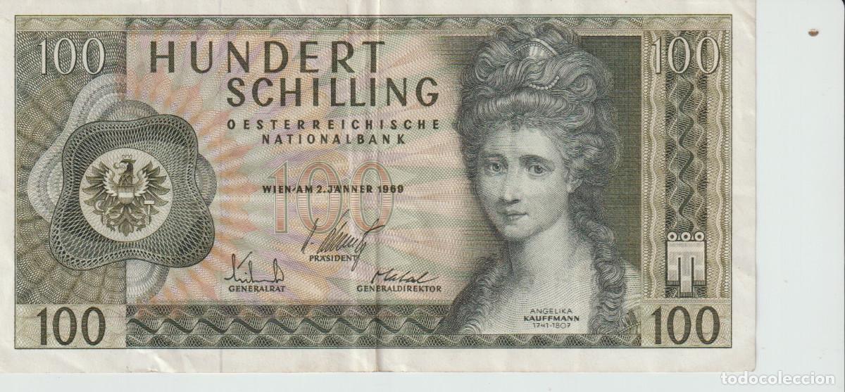 Billetes extranjeros: BILLETE DE AUSTRIA DE 100