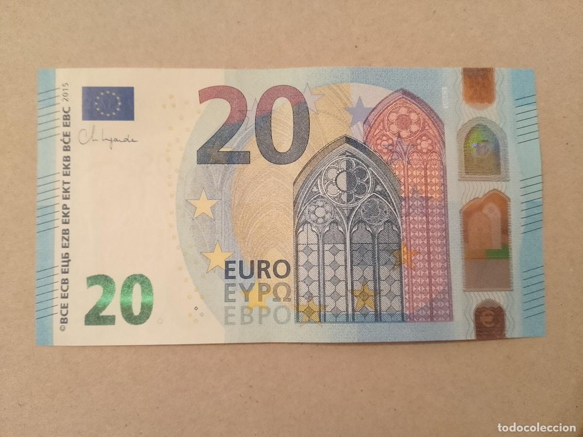 Billetes extranjeros: 20 EURO FRANCIA(UR), U054, Lagarde, UNC