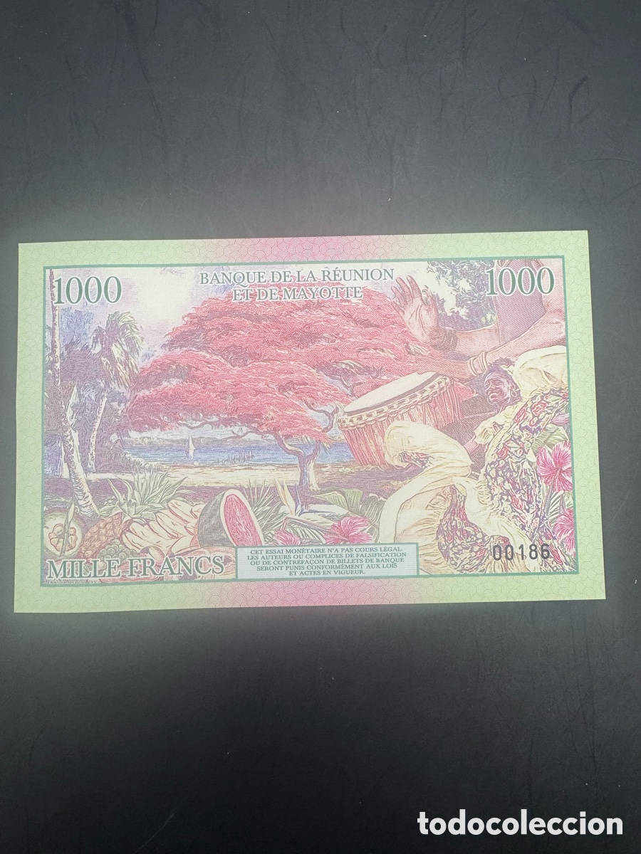 Billetes extranjeros: Banque de la Reunion et de Mayotte - Foto 2