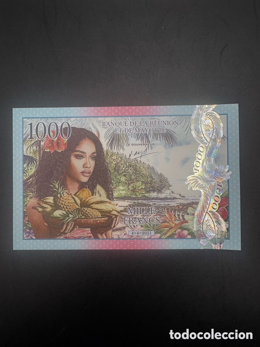 Billetes extranjeros: Banque de la Reunion et de Mayotte