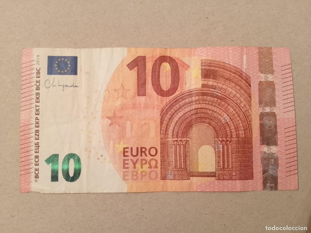 Billetes extranjeros: 10 EURO, AUSTRIA (NC) N019A1, Lagarde, first platte