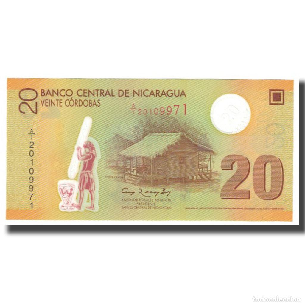 Billetes extranjeros: [#615782] Billete, 20 Cordobas, 2007, Nicaragua, 2007-09-12, KM:202, UNC