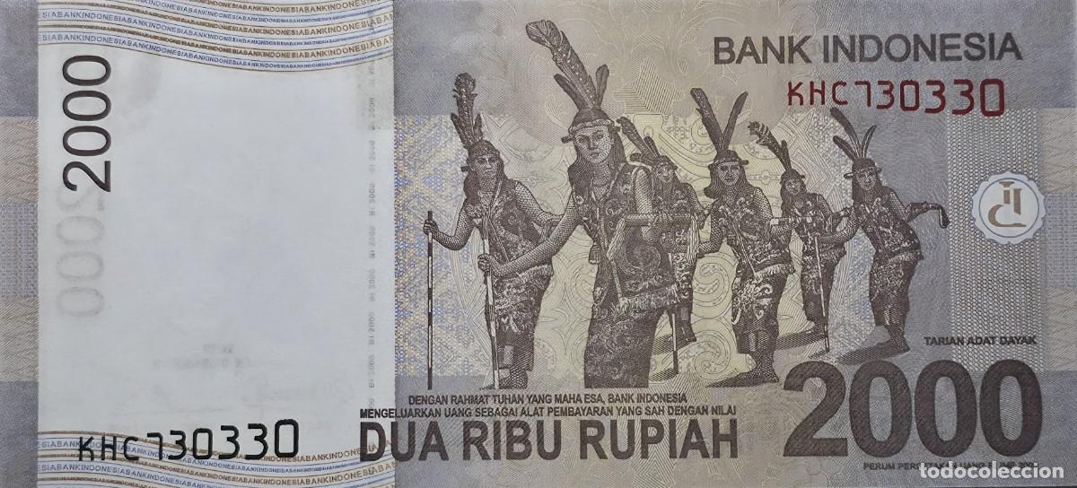 Billetes extranjeros: BILLETE INDONESIA 2000 RUPIAS 2012 SIN CIRCULAR - Foto 2
