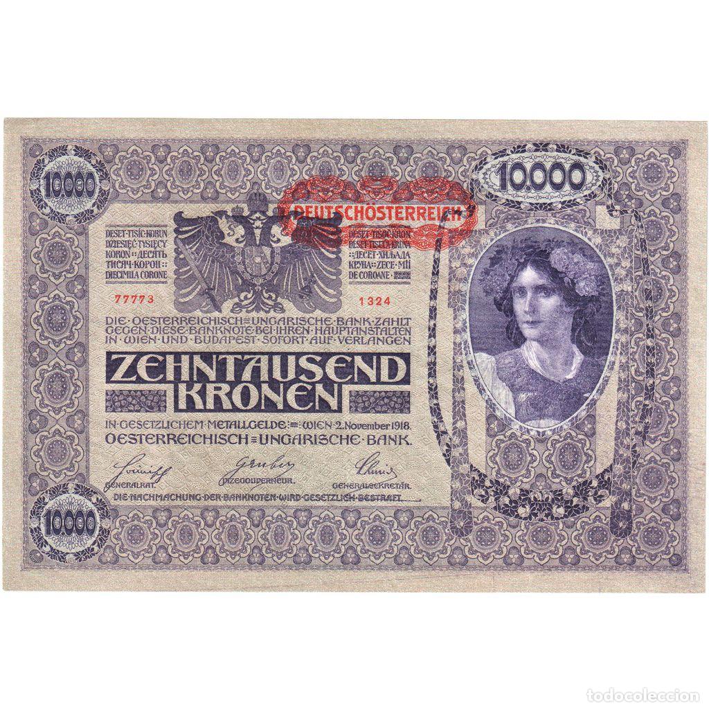 Billetes extranjeros: [#1234183] Austria, 10,000 Kronen, 1918-11-02, UNC