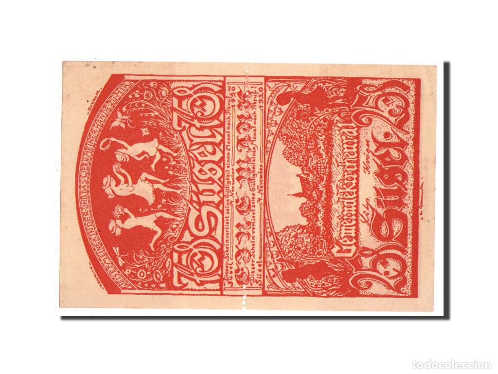 Billetes extranjeros: [#351455] Billete, Alemania, Susel, 75+25 Pfennig, 1920, SC, Mehl:1301.2