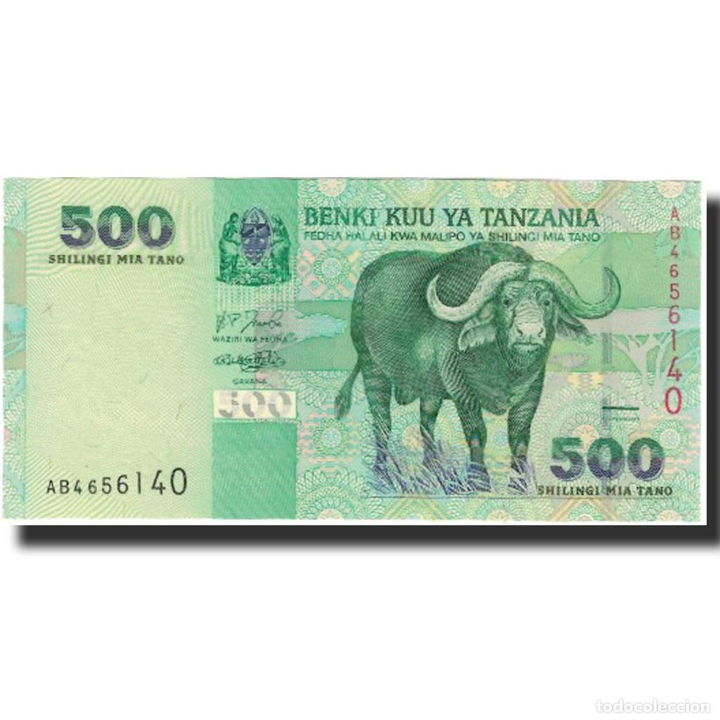 Billetes extranjeros: [#801882] Billete, 500 Shilingi, Undated (2003), Tanzania, KM:35, SC+