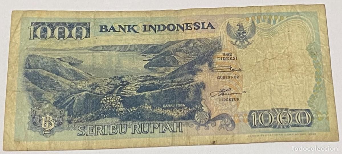 Billetes extranjeros: Billete 2000. 1000 Rupias. Indonesia. P-129i. MBC-