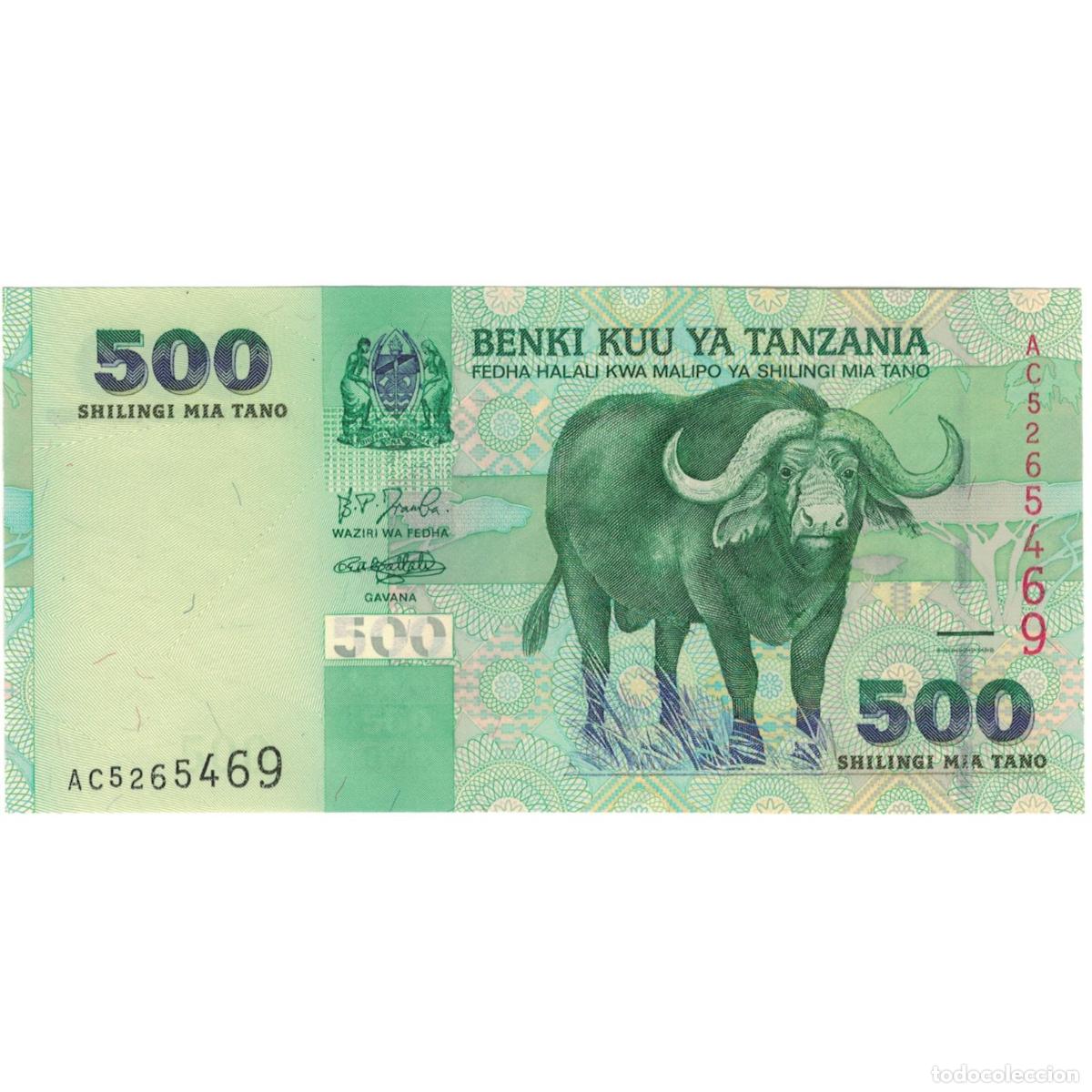 Billetes extranjeros: [#808695] Billete, 500 Shilingi, Tanzania, KM:35, UNC