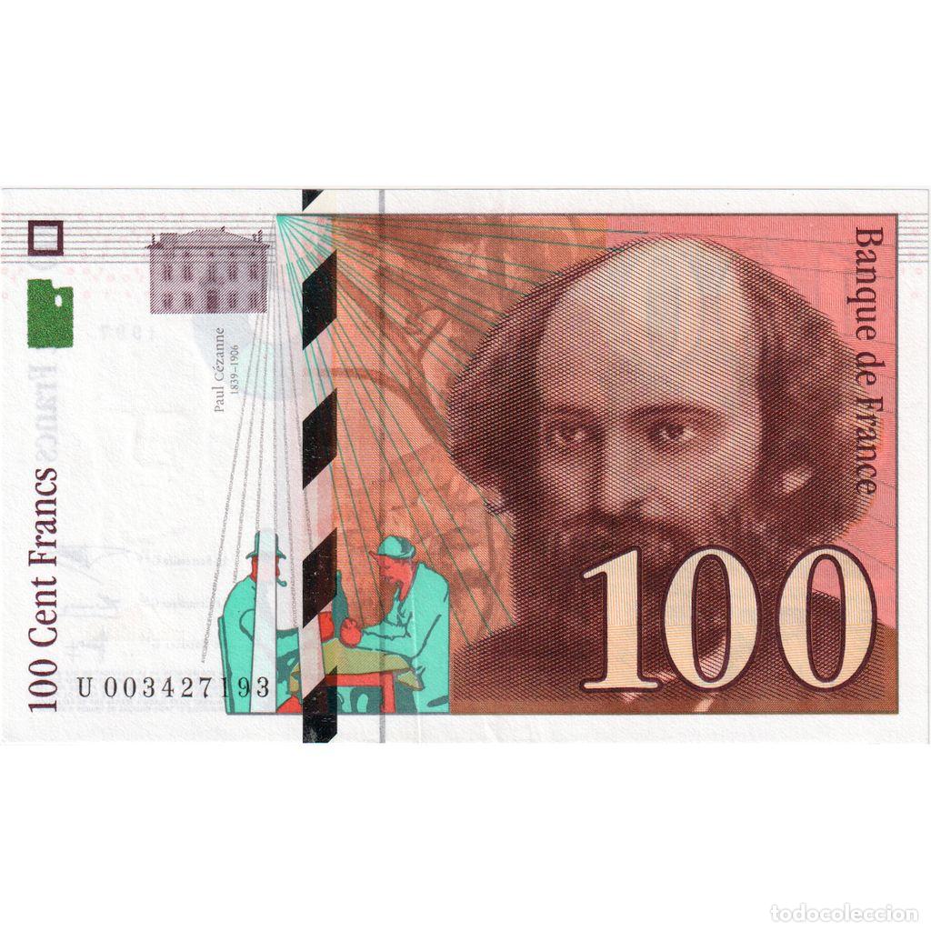 Internationale Banknoten: [#336083] Francia, 100 Francs, C&eacute;zanne, U.003, UNC