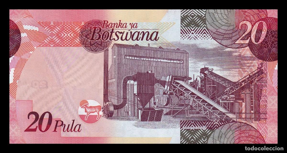 Billetes extranjeros: Botswana 20 Pula 2024 Pick 31i Sc Unc - Foto 2