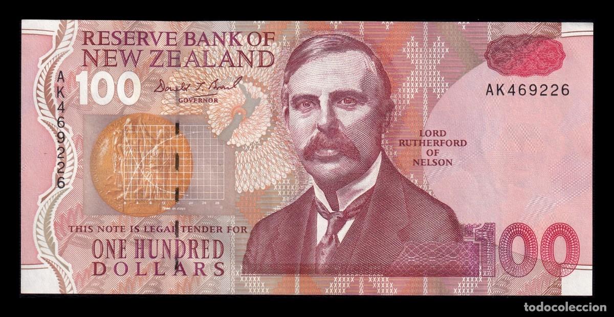 Billetes extranjeros: Nueva Zelanda 100 D&oacute;lares 1992 Pick 181 Ebc+/Sc- Xf+/aUnc
