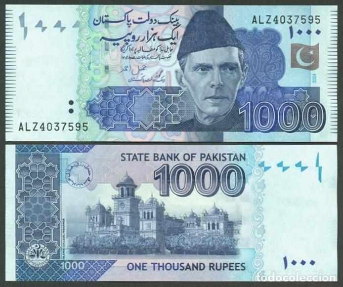 Billetes extranjeros: PAKISTAN. 1000 rupees 2024. S/C.