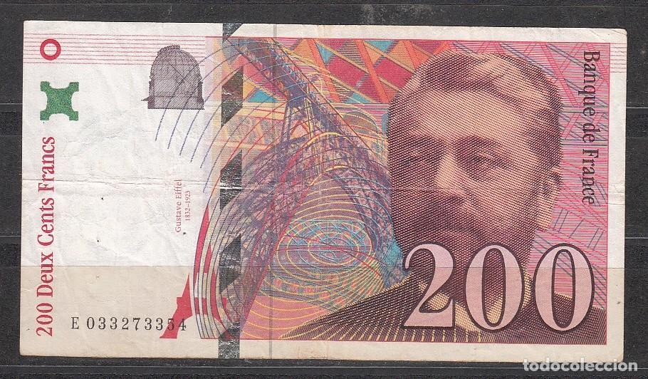 Billetes extranjeros: FRANCIA - BILLETE DE 200 FRANCS DE 1996 - GUSTAVE EIFFEL