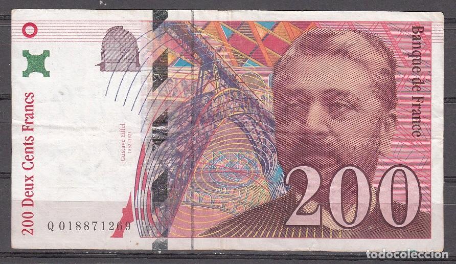 Billetes extranjeros: FRANCIA - BILLETE DE 200 FRANCS DE 1996 - GUSTAVE EIFFEL