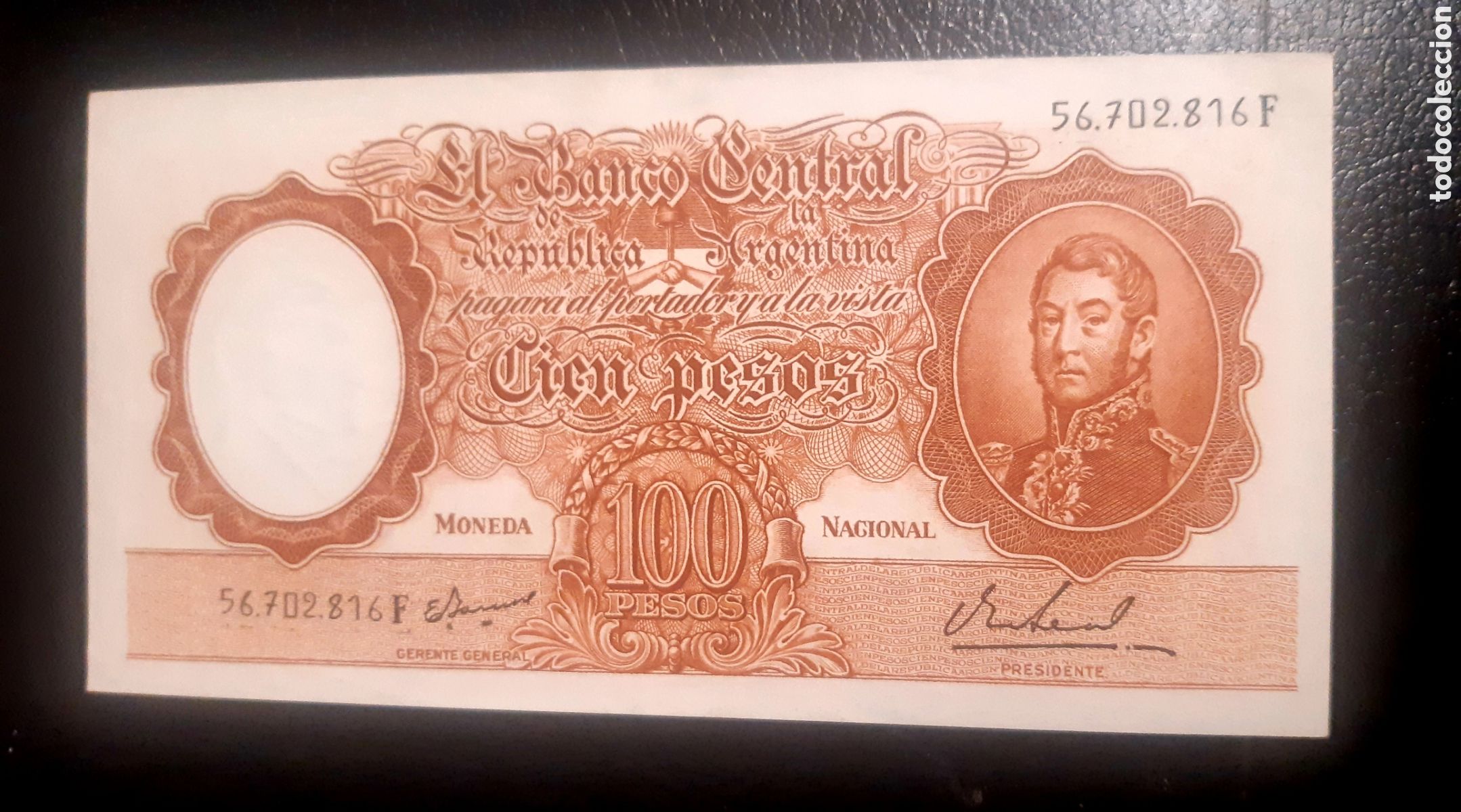 Billetes extranjeros: Billete Argentina 100 pesos sc-