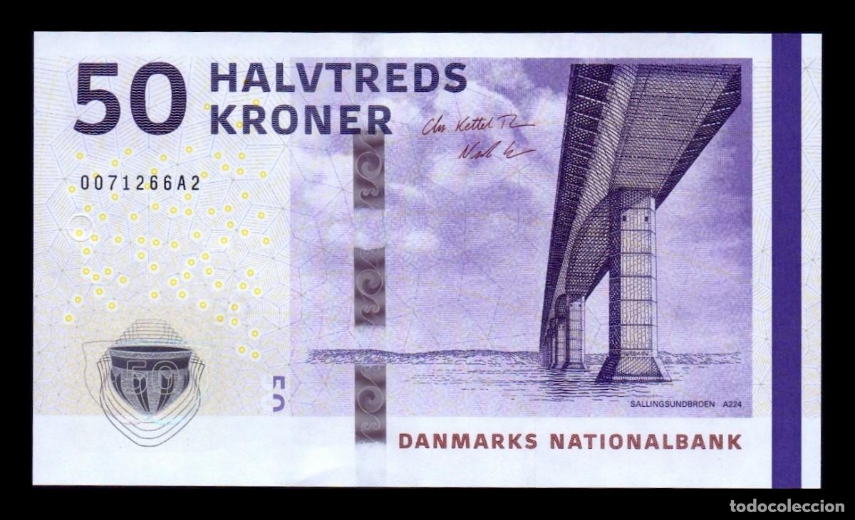 Billetes extranjeros: Dinamarca 50 Kroner 2024 Pick 70a Sc Unc