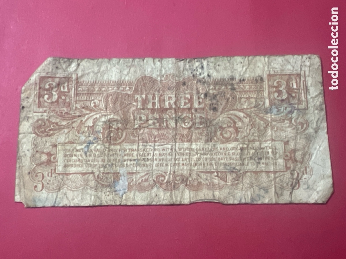 Billetes extranjeros: V123. BILLETE INTERNACIONAL - Foto 2