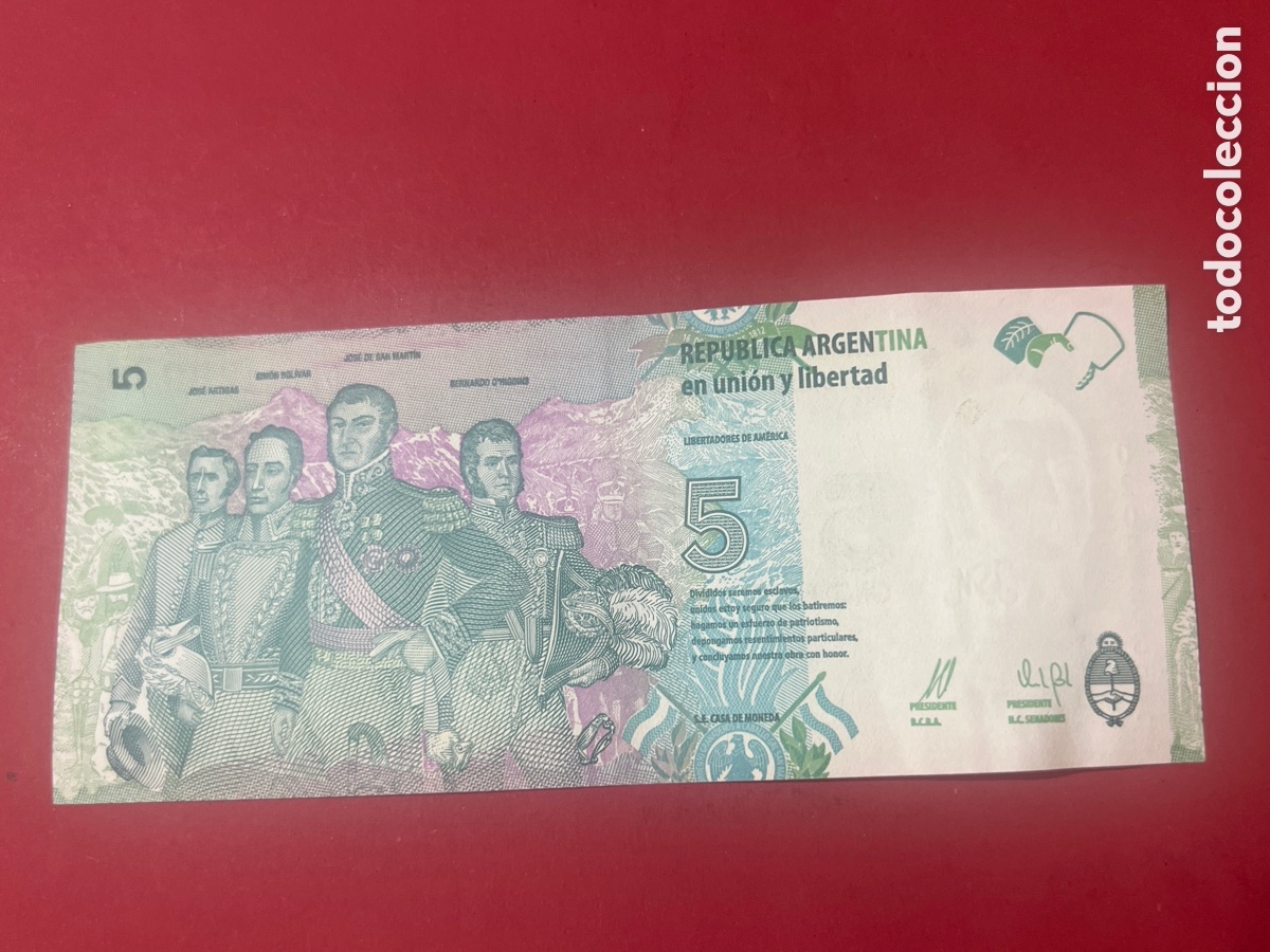 Billetes extranjeros: V86. BILLETE INTERNACIONAL - Foto 2