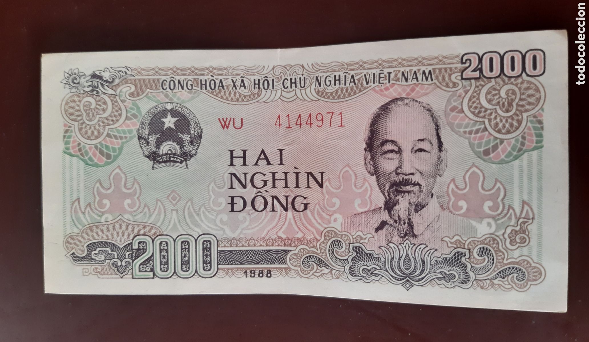 Billetes extranjeros: Billete Vietnam 2000 poco usado - Foto 1