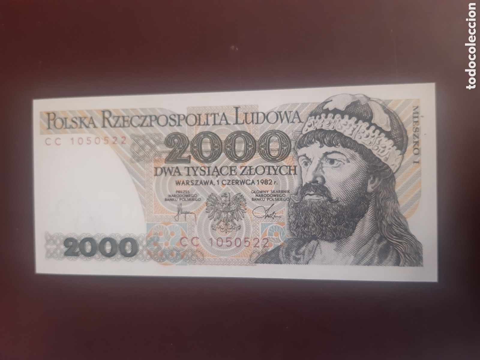 Billetes extranjeros: Billete Polonia 2000 sc - Foto 1
