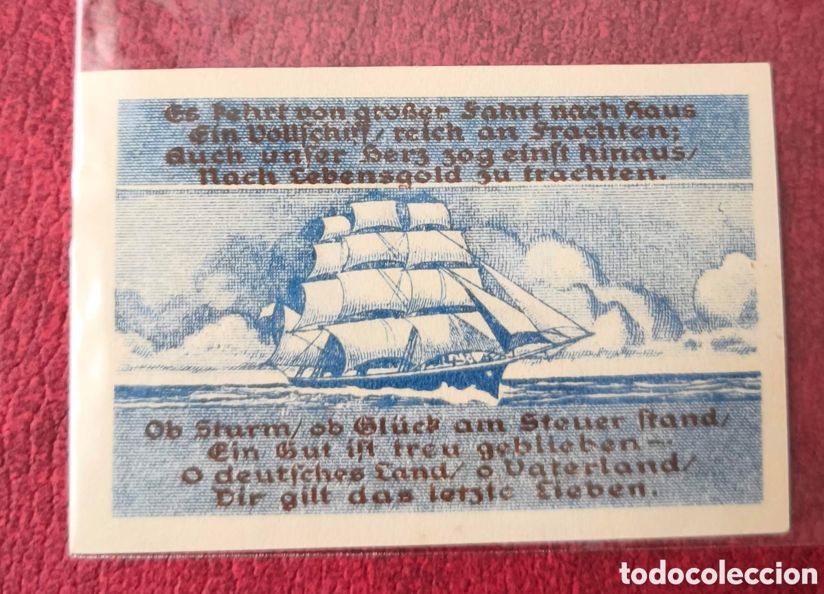 Billetes extranjeros: Alemania. 1921. Notgeld. 10 pfennig