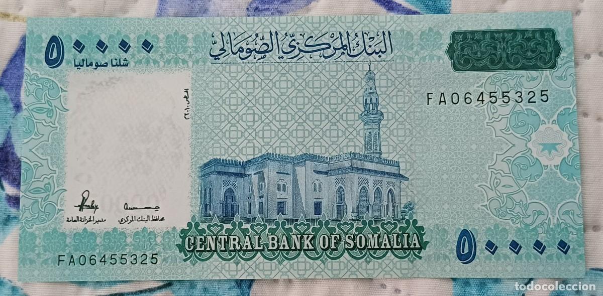 Banconote internazionali: SOMALIA-------50.000 CHELINES 2010/2023--------SC