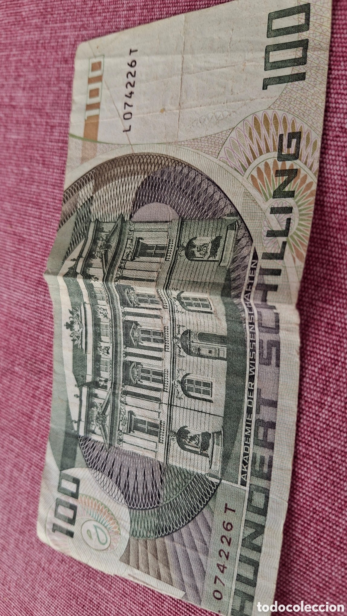Billetes extranjeros: 100 Schilling. Austria. Muy bien. - Foto 2