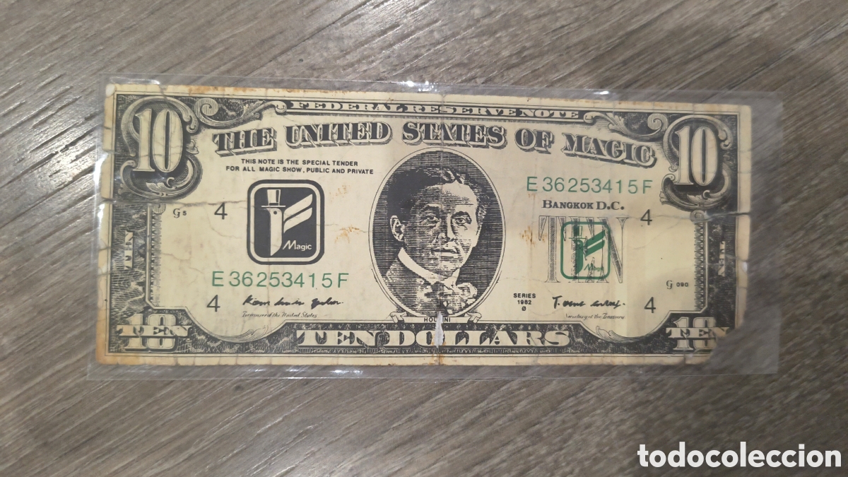 Billetes extranjeros: TEN DOLLARS SERIES 1982