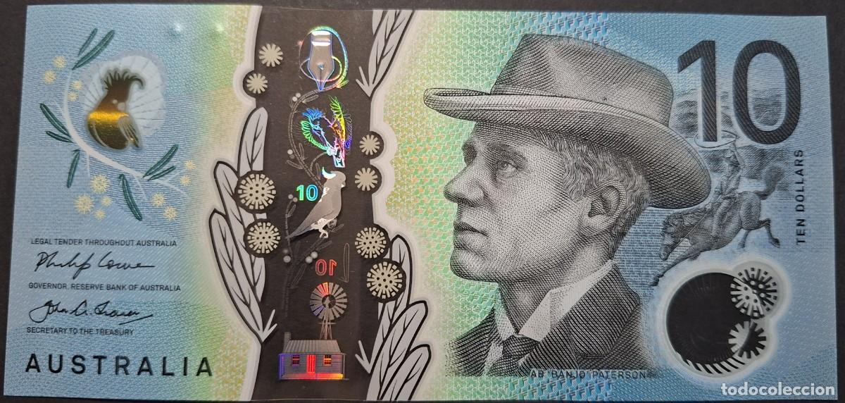 Billetes extranjeros: AUSTRALIA 10$ 2017 P-63a UNC - Foto 1