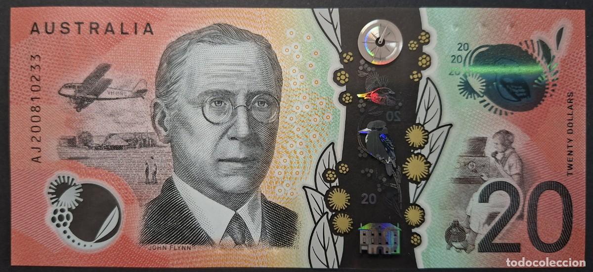 Billetes extranjeros: AUSTRALIA 20$ 2020 P-64b UNC - Foto 2